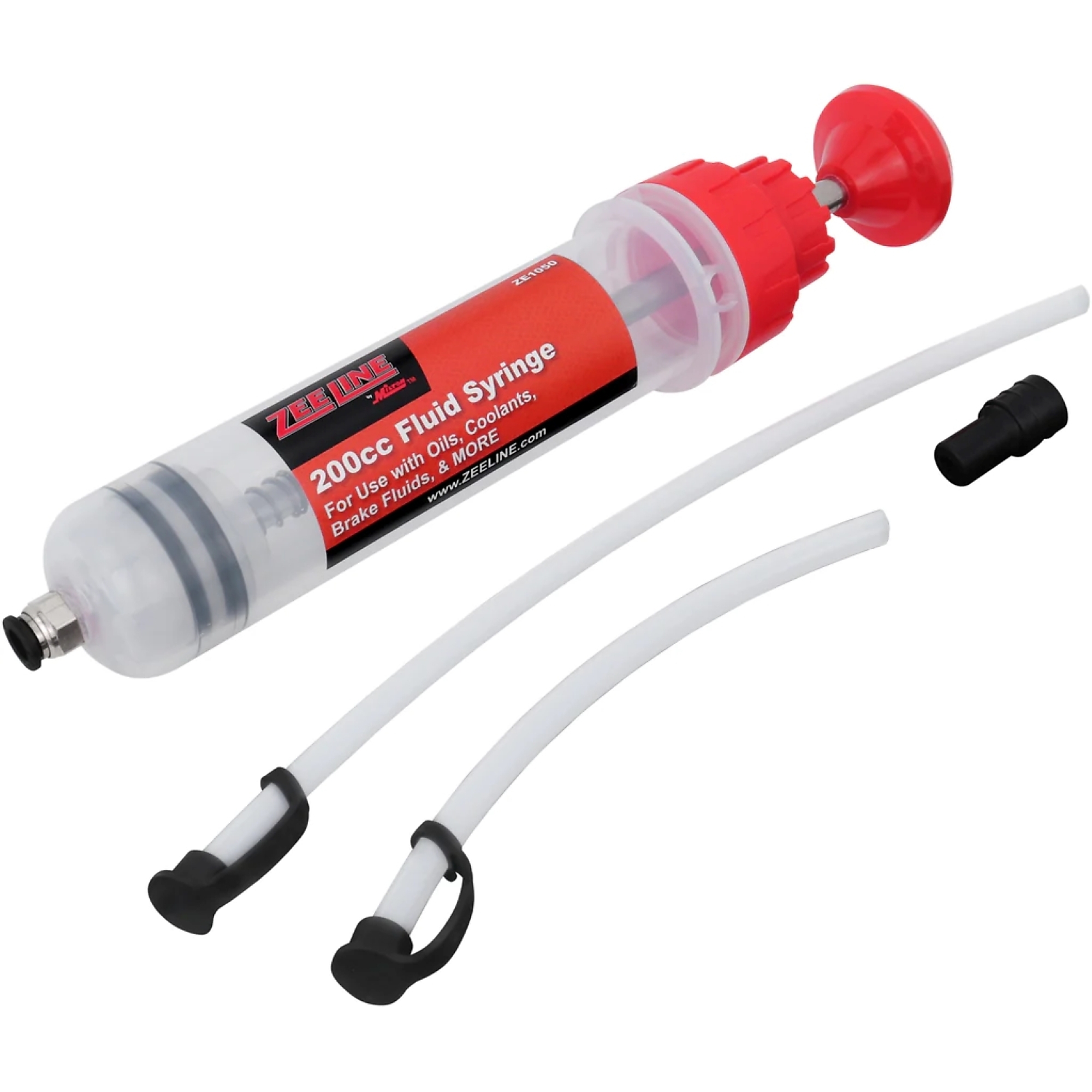Zee Line 200cc Fluid Syringe with Hose, Model# ZE1050